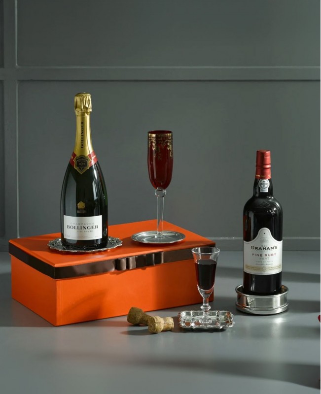 Toasting Grandeur Gift Basket Toasting Grandeur Gift Basket